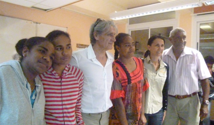 La visite de André-Jean LEOPOLD, Membre du Gouvernement La visite de André-Jean LEOPOLD, Membre du Gouvernement