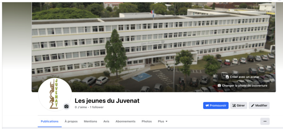 Les jeunes du Juvenat ont maintenant leur page Facebook