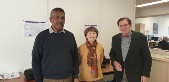 Edouard Hnawia en mission "recrutement" en Métropole Edouard Hnawia en mission "recrutement" en Métropole