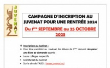 Campagne d'inscription 2024